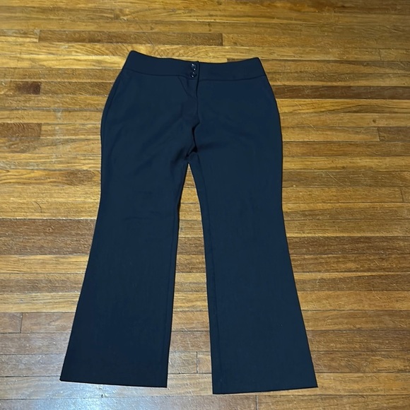 The Limited Pants - The Limited “Cassidy” Navy Blue Flared Dress Pants, Sz 8